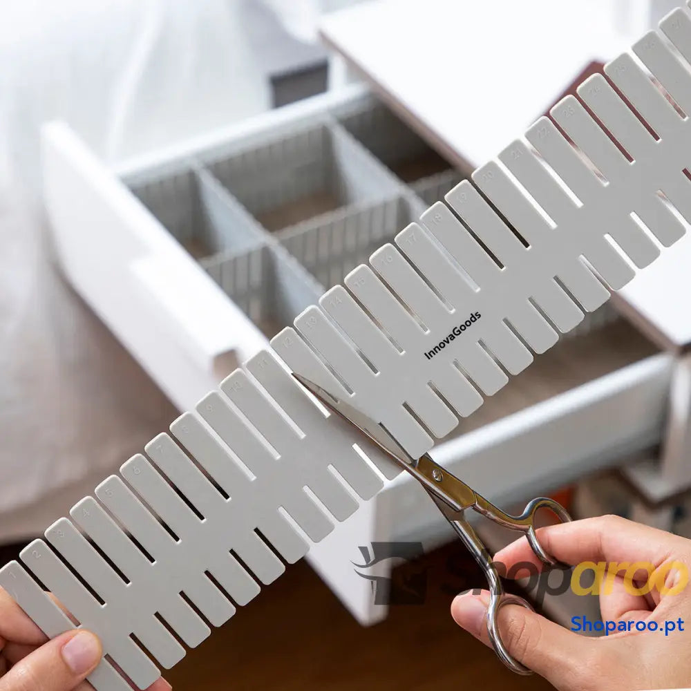 Organizador de Gavetas Ajustável InnovaGoods 16 Unidades