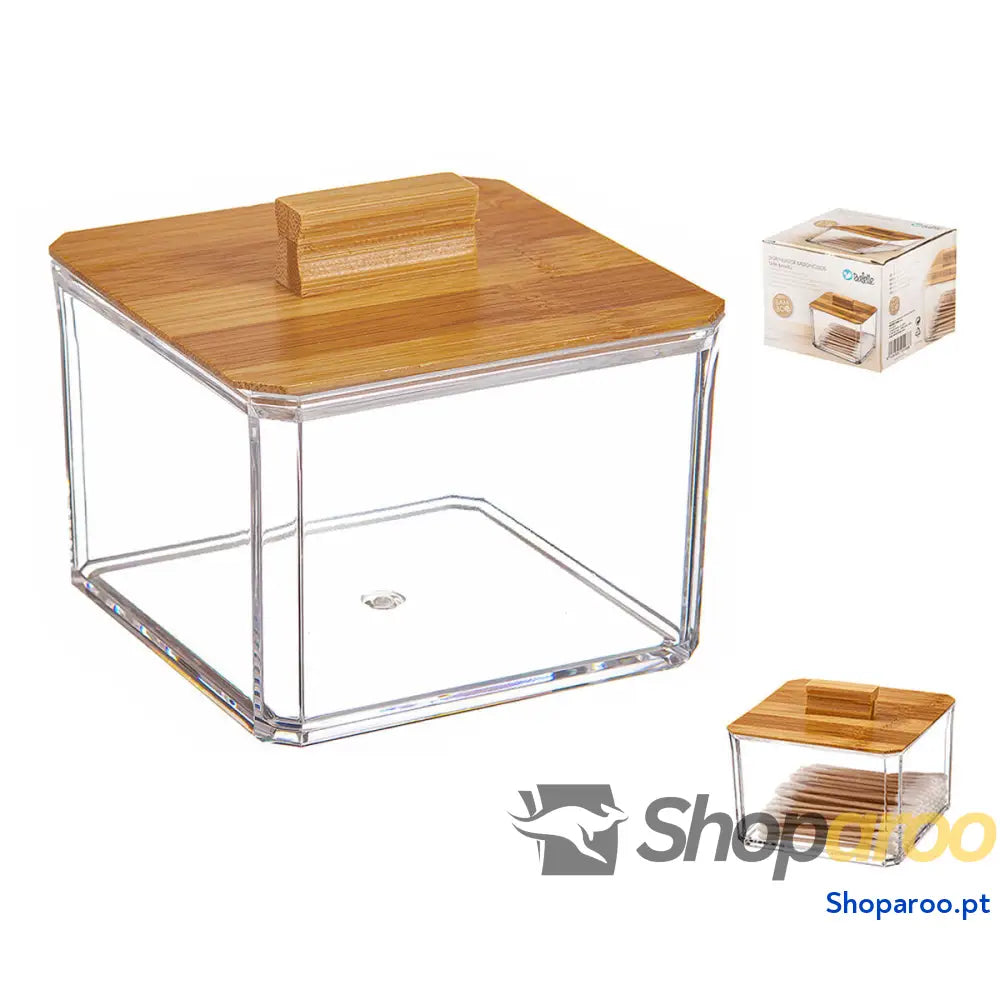 Organizador de maquilhagem Ballete Bambu 9,5 x 8 cm