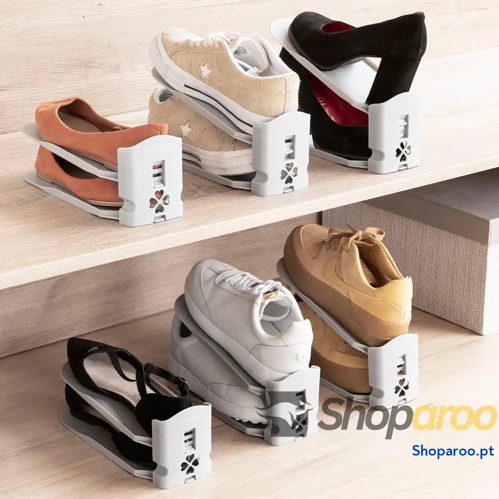 Organizador de Sapatos Regulável Sholzzer InnovaGoods 6 Unidades
