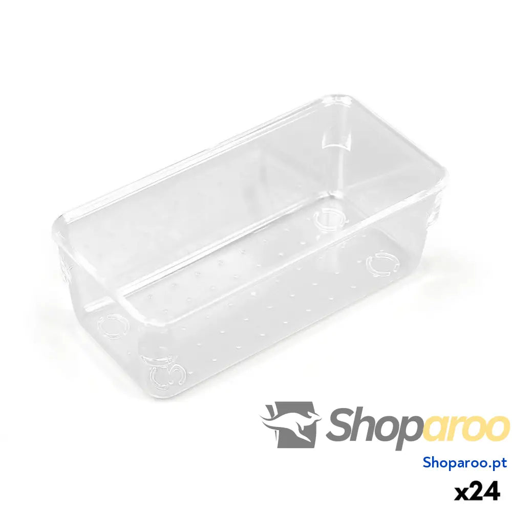 Organizador Multiusos 15 x 7,5 5,6 cm 24 Unidades