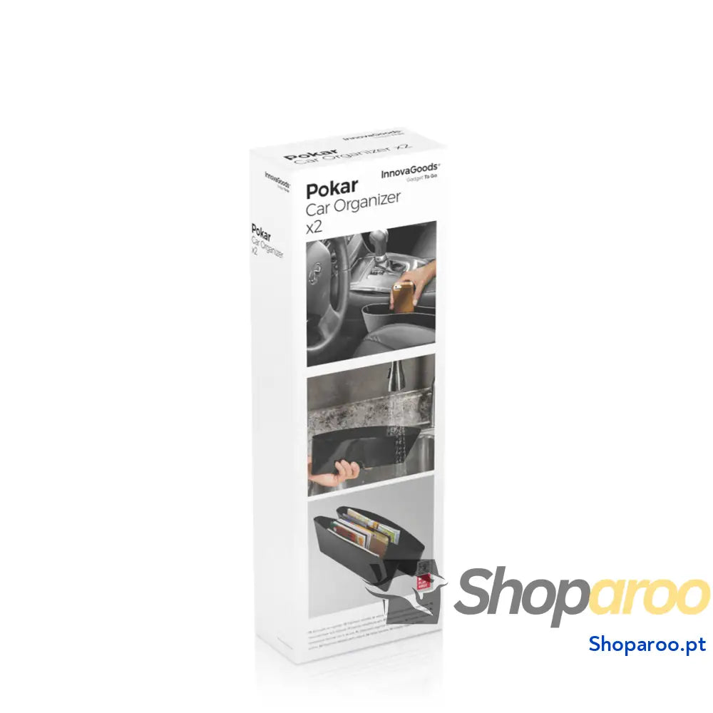 Organizador para Automóvel Pokar InnovaGoods 2 Unidades
