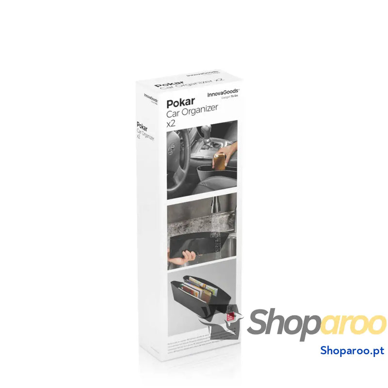 Organizador para Automóvel Pokar InnovaGoods 2 Unidades