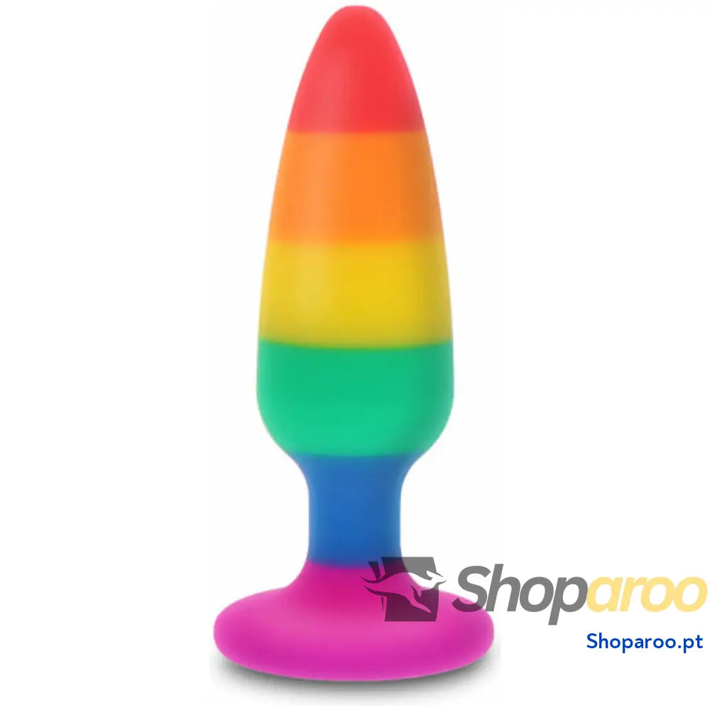 ORGULHO - BANDEIRA LGBT PLUG HUNK 10,5 CM