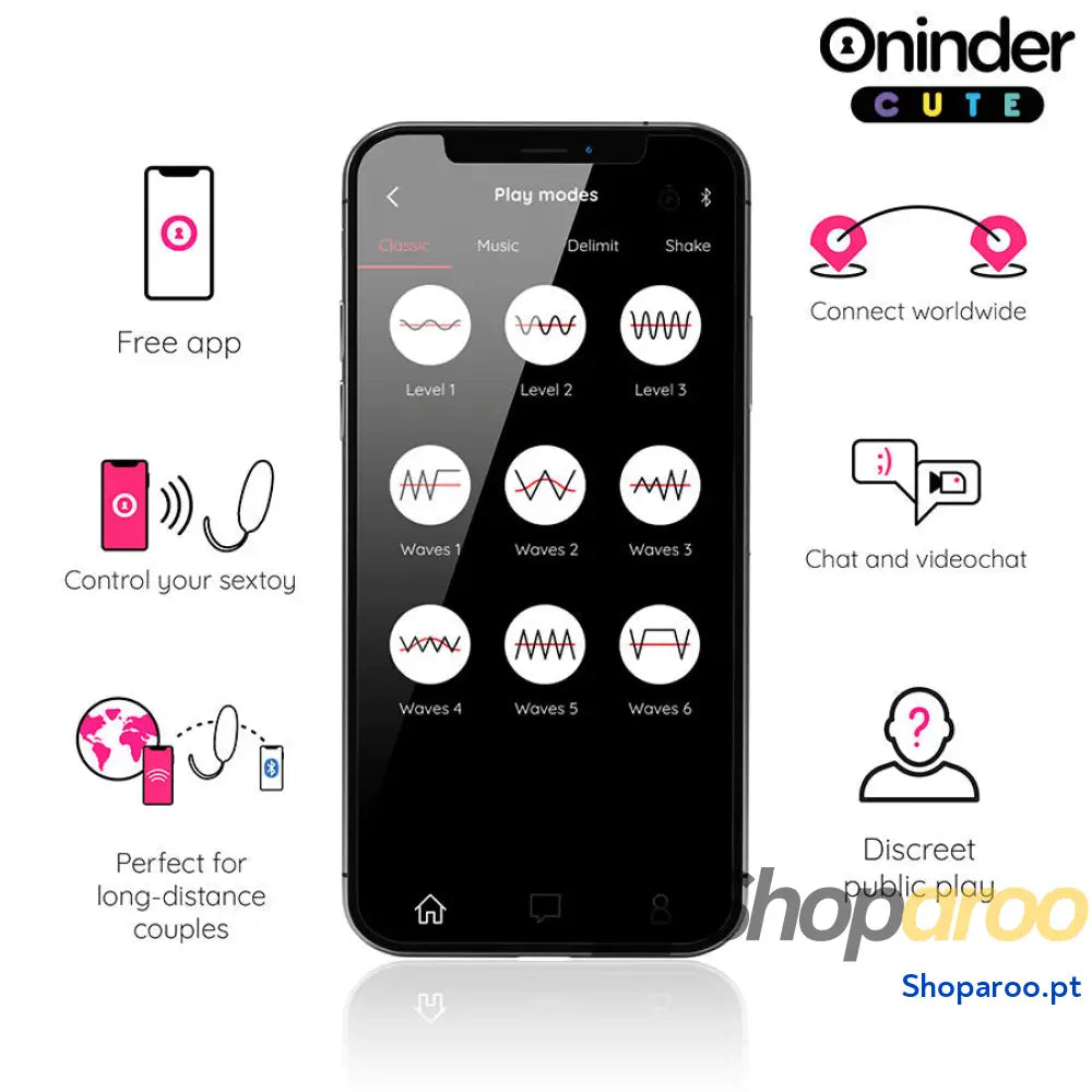 OVO DE SILICONE COM VIBRO-ONDAS E PRAZER AMOR - APLICATIVO MUNDIAL GRATUITO