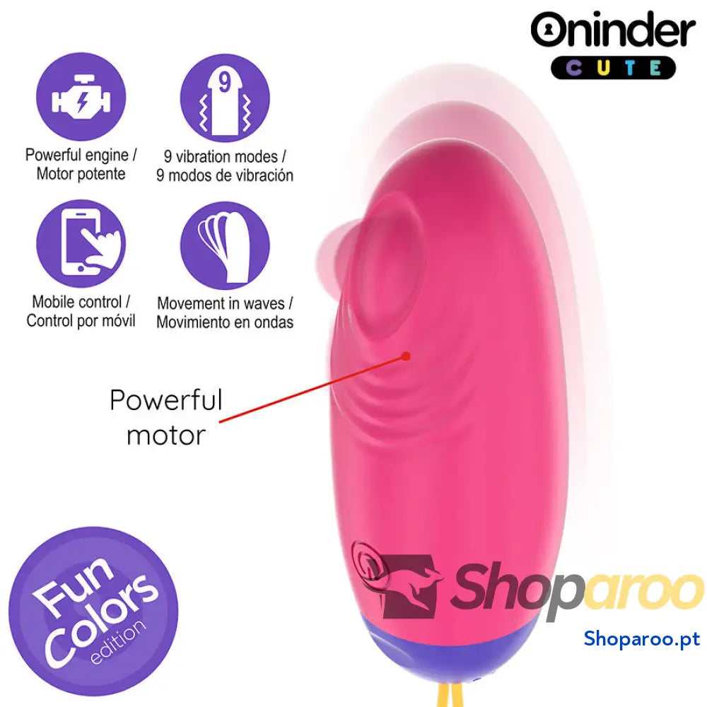 OVO DE SILICONE COM VIBRO-ONDAS E PRAZER AMOR - APLICATIVO MUNDIAL GRATUITO