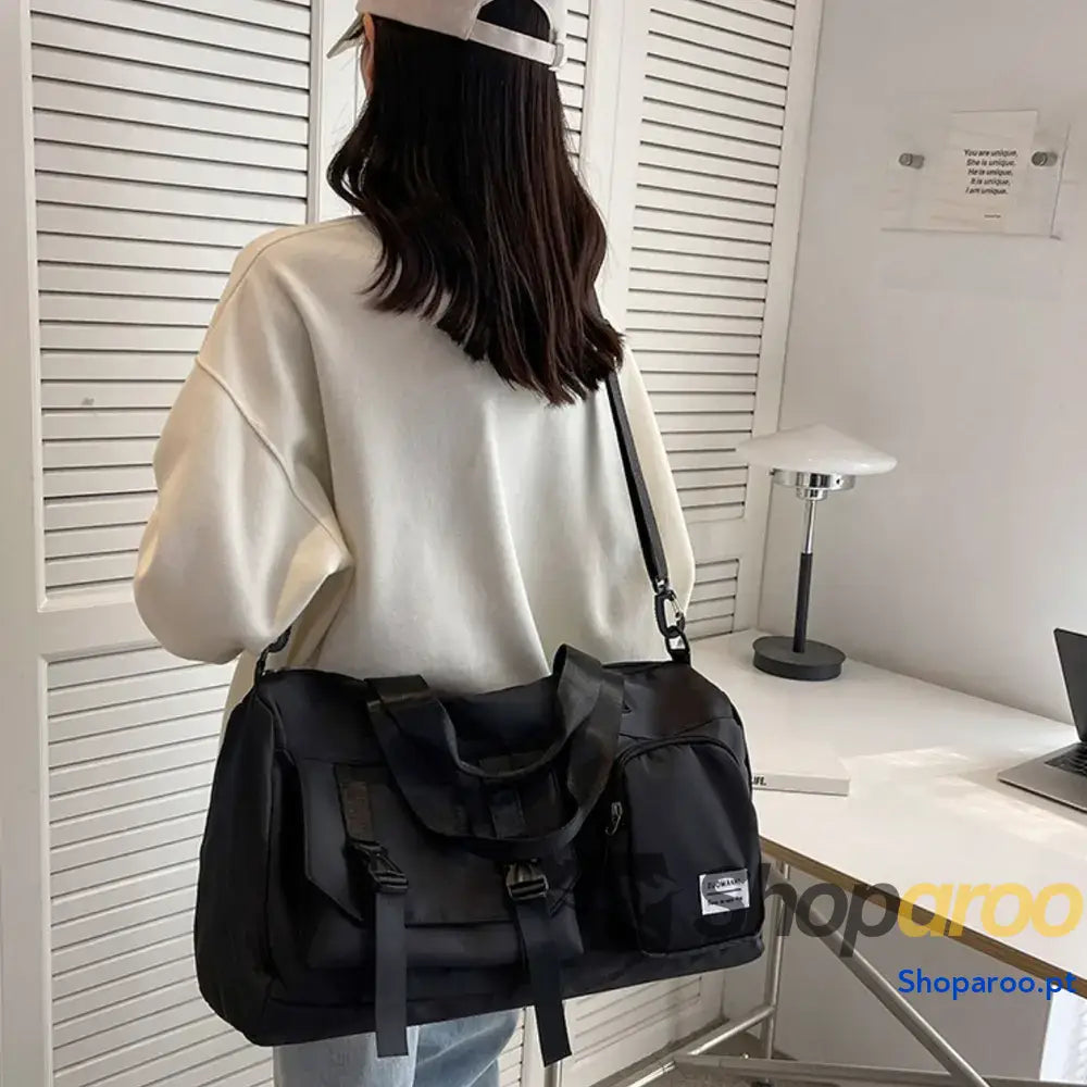 Oxford Cloth Multi-Pocket Travel Bag