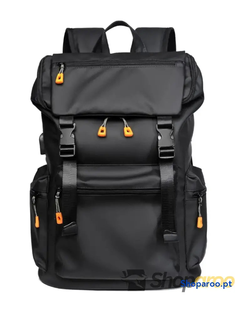 Oxford Cloth Multi-Pockets Backpack Bag