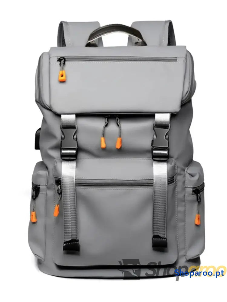 Oxford Cloth Multi-Pockets Backpack Bag