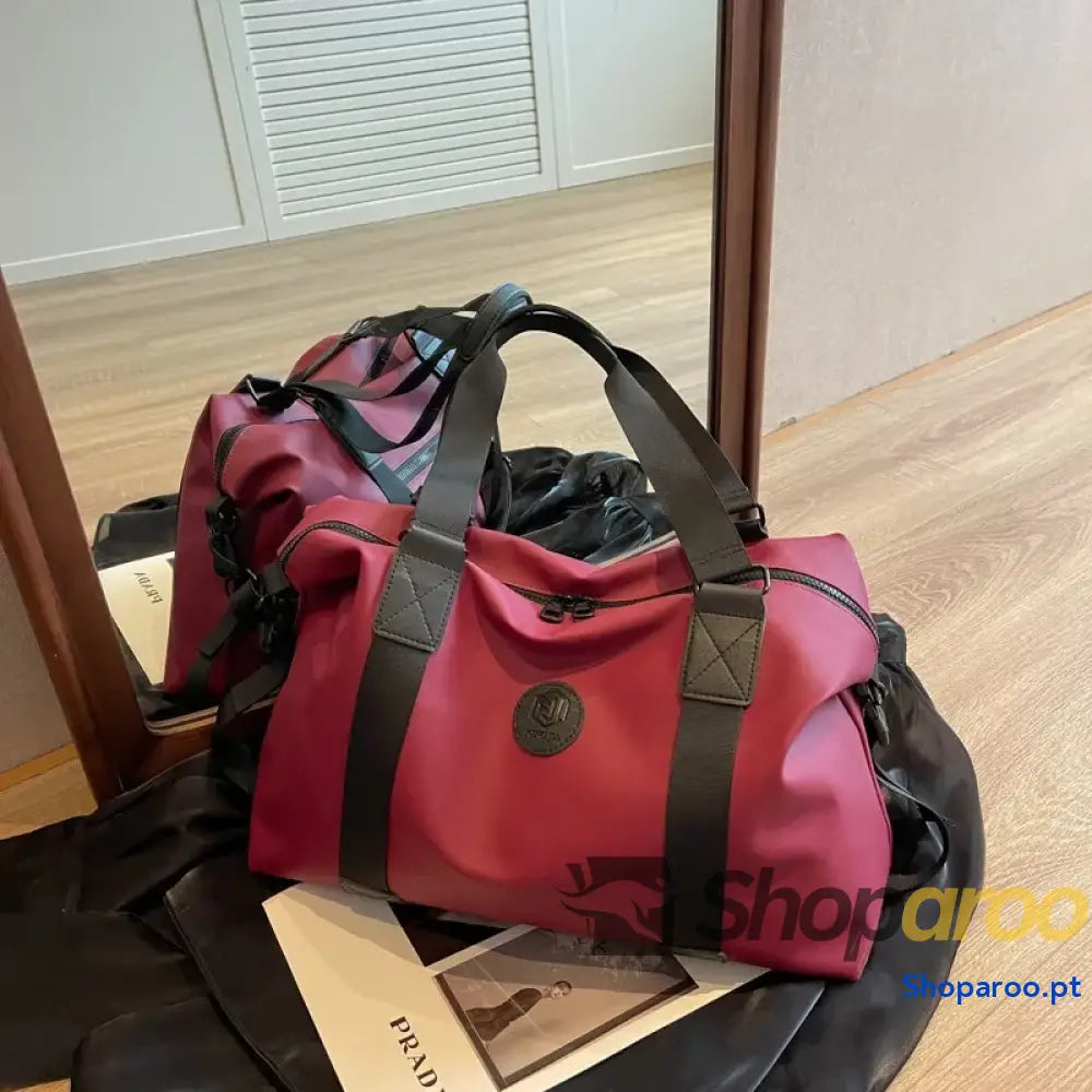 Oxford Cloth Travel Handbag