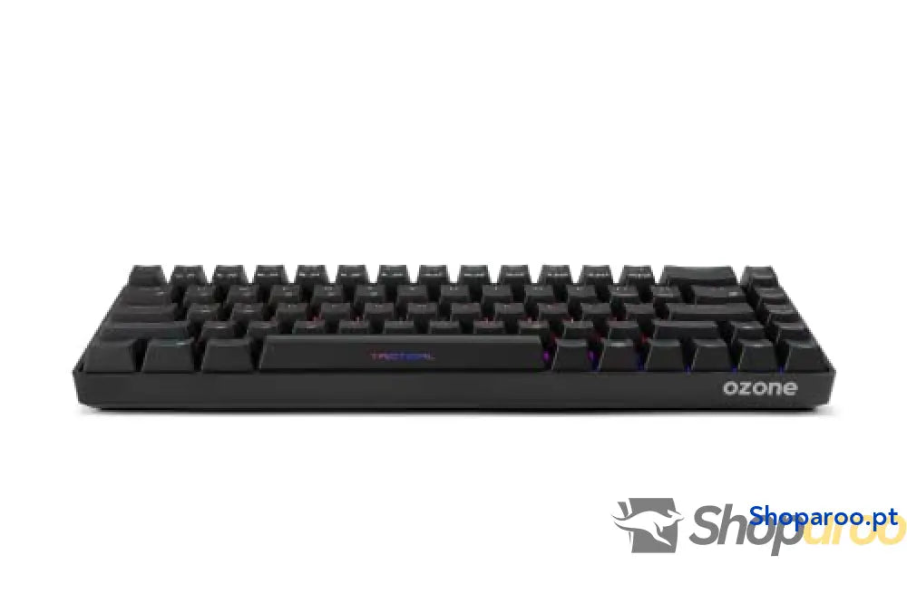 Ozone Gaming OZTACTICALSP Mini teclado tático para jogos mecânico sem numérico Bluetooth interruptores vermelhos Outemu