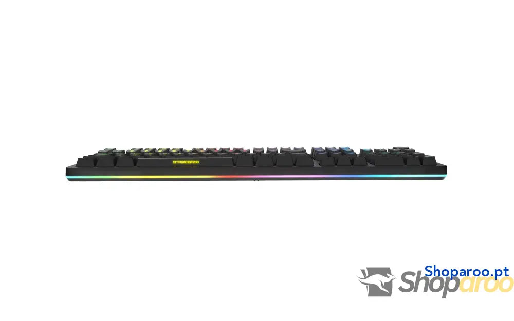 Ozone Gaming OZTACTICALSP Mini teclado tático para jogos mecânico sem numérico Bluetooth interruptores vermelhos Outemu