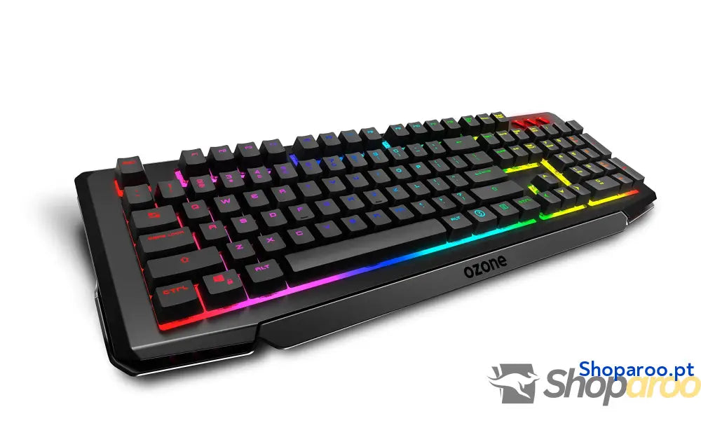 Ozone Gaming OZTACTICALSP Mini teclado tático para jogos mecânico sem numérico Bluetooth interruptores vermelhos Outemu