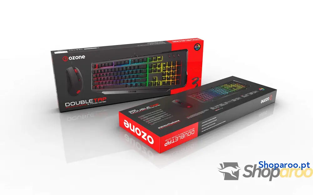 Ozone Gaming OZTACTICALSP Mini teclado tático para jogos mecânico sem numérico Bluetooth interruptores vermelhos Outemu