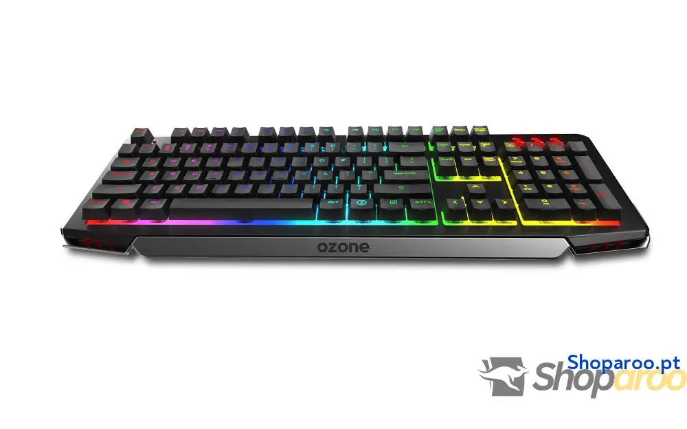 Ozone Gaming OZTACTICALSP Mini teclado tático para jogos mecânico sem numérico Bluetooth interruptores vermelhos Outemu