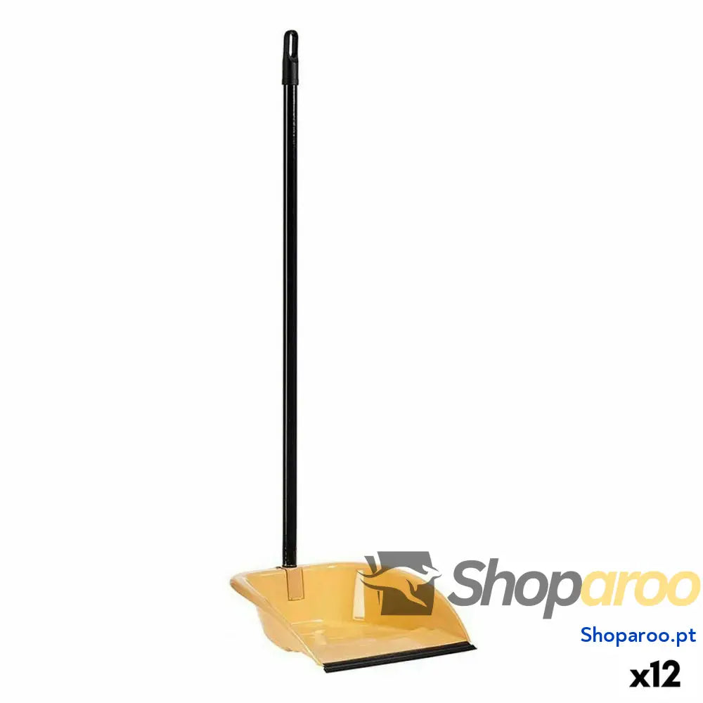 Pá Dobrável Creme PVC Metal 28,5 x 87,5 31 cm (12 Unidades)