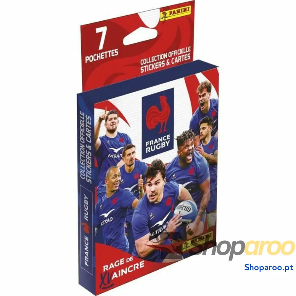 Pack de cromos Panini France Rugby 7 Sobrescritos