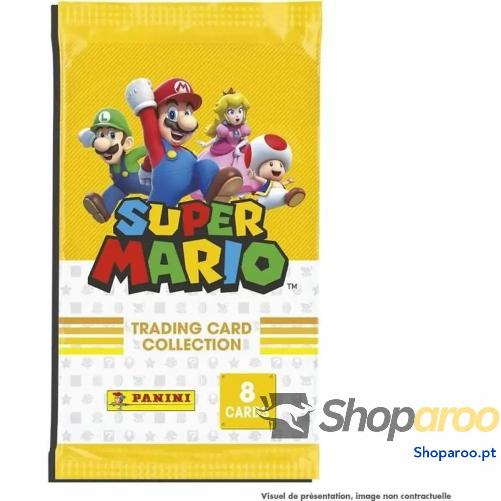 Pack de cromos Panini super mario bros.