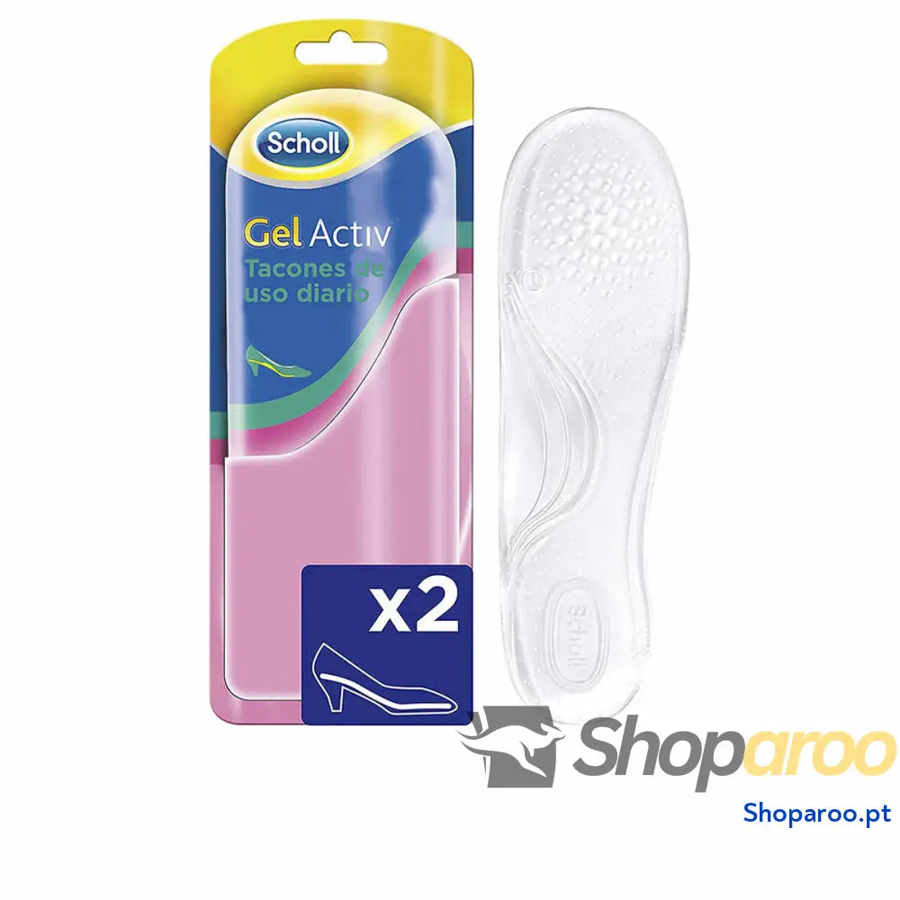 Palmilhas Scholl Gel Activ 35-40,5 2 Unidades