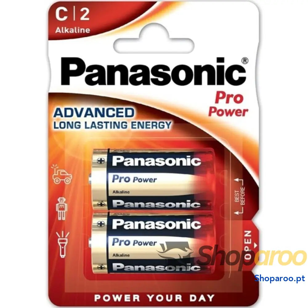 PANASONIC BATERIA ALCALINA C PRO POWER LR14 BLISTER*2