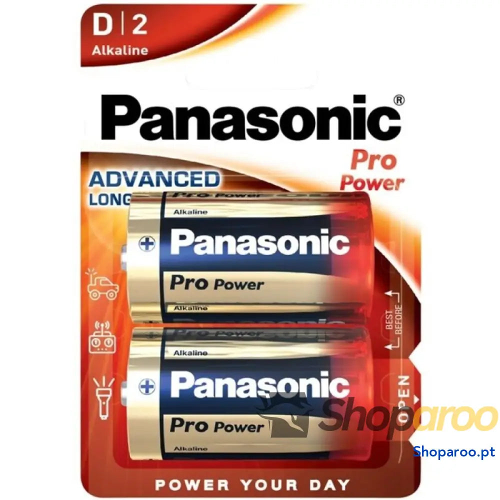 PANASONIC BATERIA ALCALINA D PRO POWER LR20 BLISTER*2