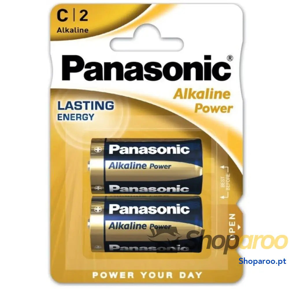 PANASONIC BRONZE BATTERY C LR14 2 UNIDADES