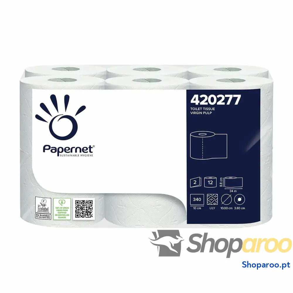 Papel Higiénico Papernet 420277 (12 Unidades)