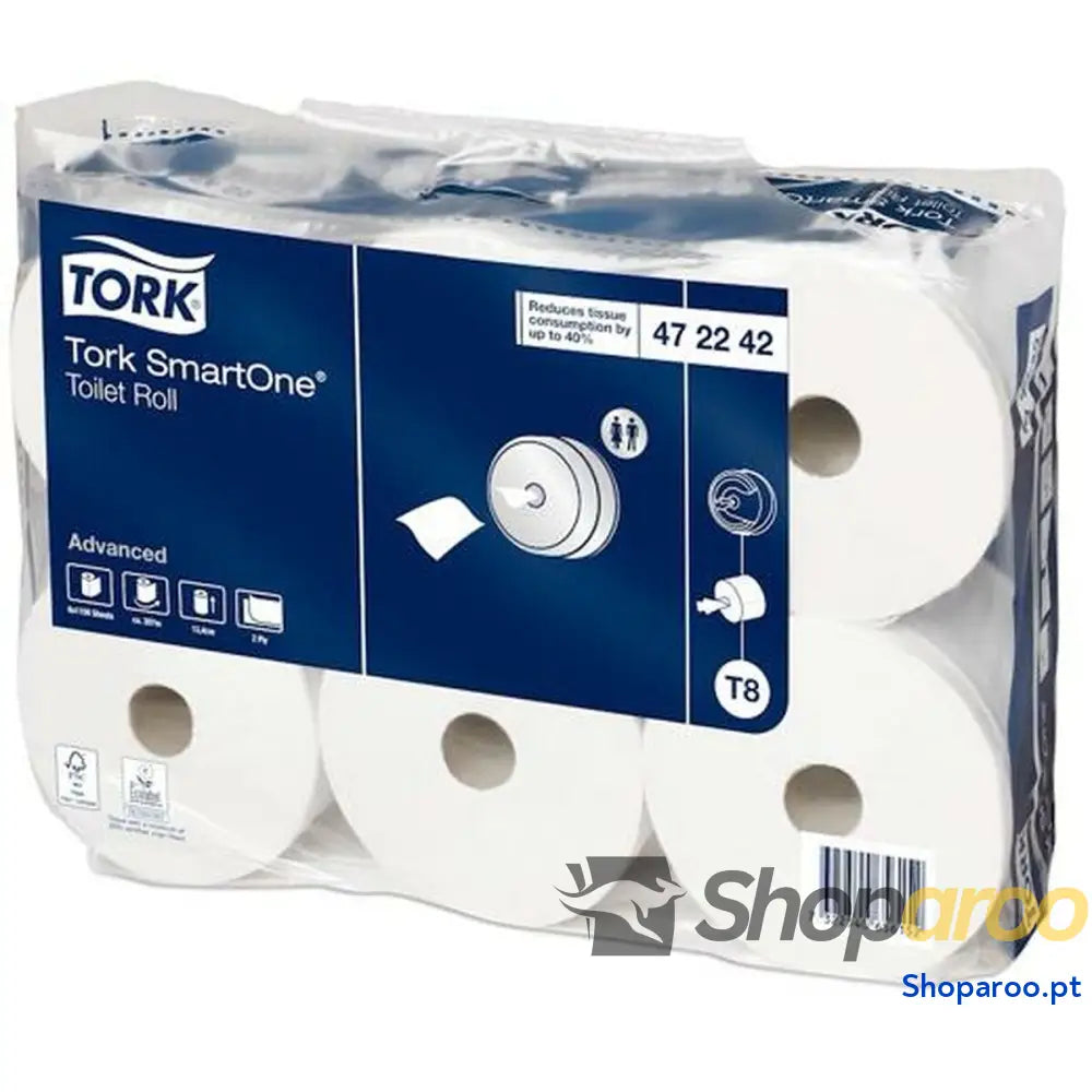 Papel Higiénico Tork SmartOne T8 207 m 6 Peças
