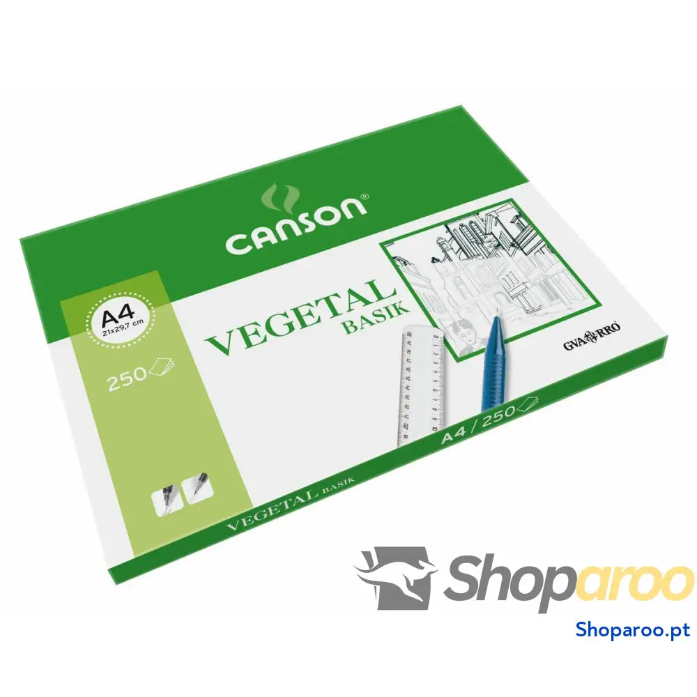 Papel vegetal Canson Basik A4 90 g/m² 210 x 297 mm