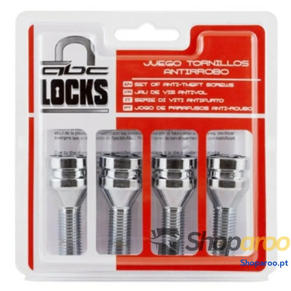 Parafusos Anti-roubo BC Corona 12X150 L26 17/19 (4 uds)