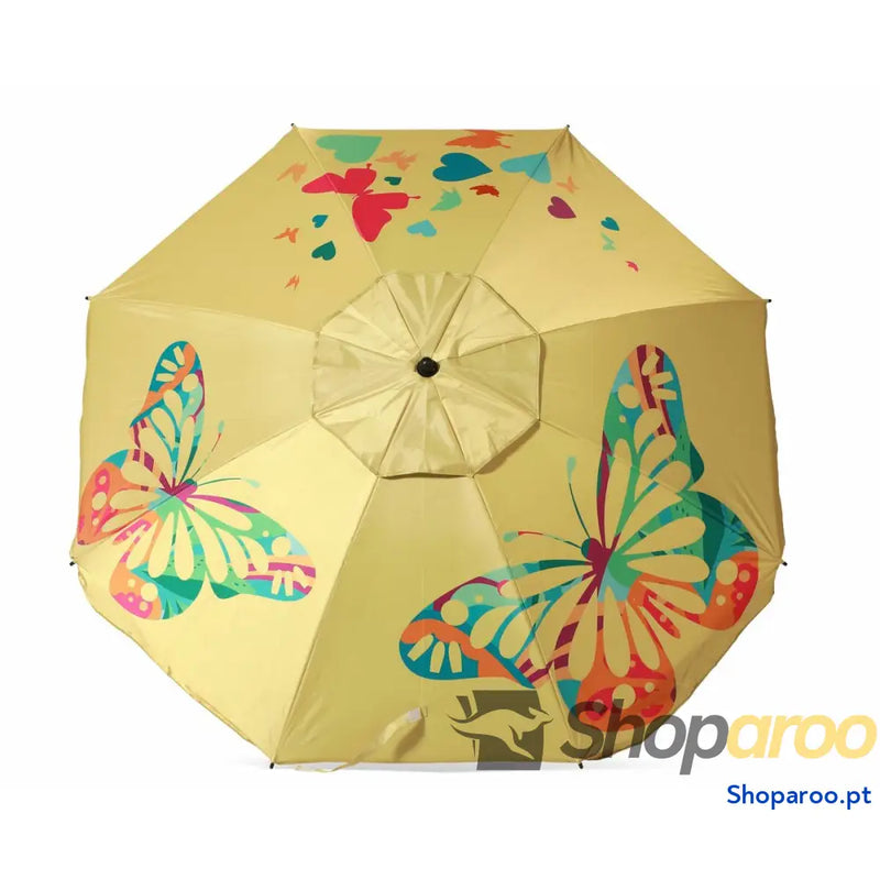 Parasol Amarelo 200 cm UPF 50+