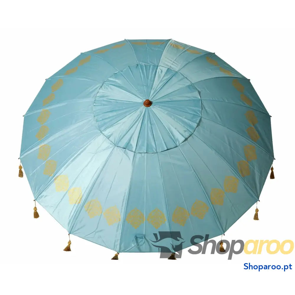 Parasol Azul 180 cm UPF 50+
