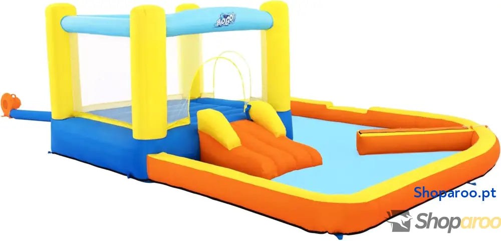 Parque aquático com cama elástica insuflável 365 x 340 152 cm. Inflador elétrico incluído multicolorido tamanho único