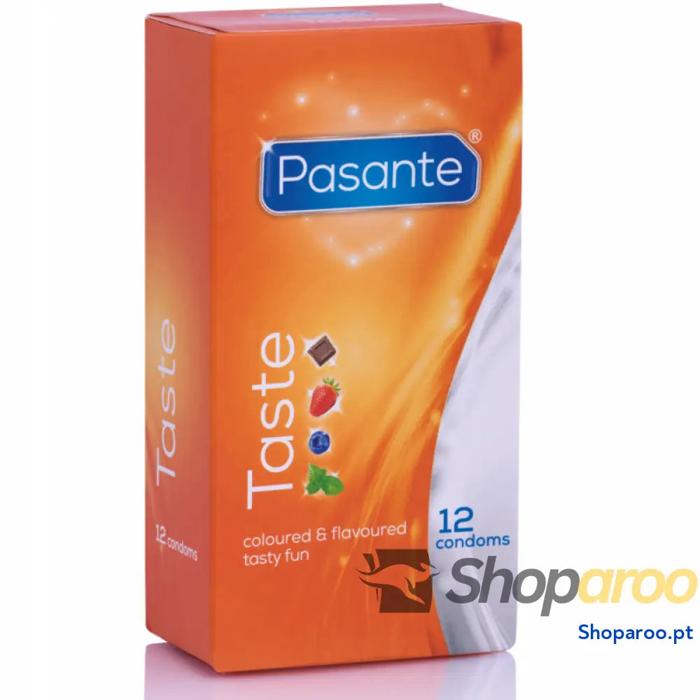 PASANTE - DE PRESERVATIVOS SABORES 12 UNIDADES