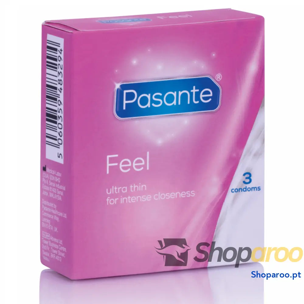 PASANTE DE PRESERVATIVOS SENSÍVEIS ULTRA FINO 3 UNIDADES