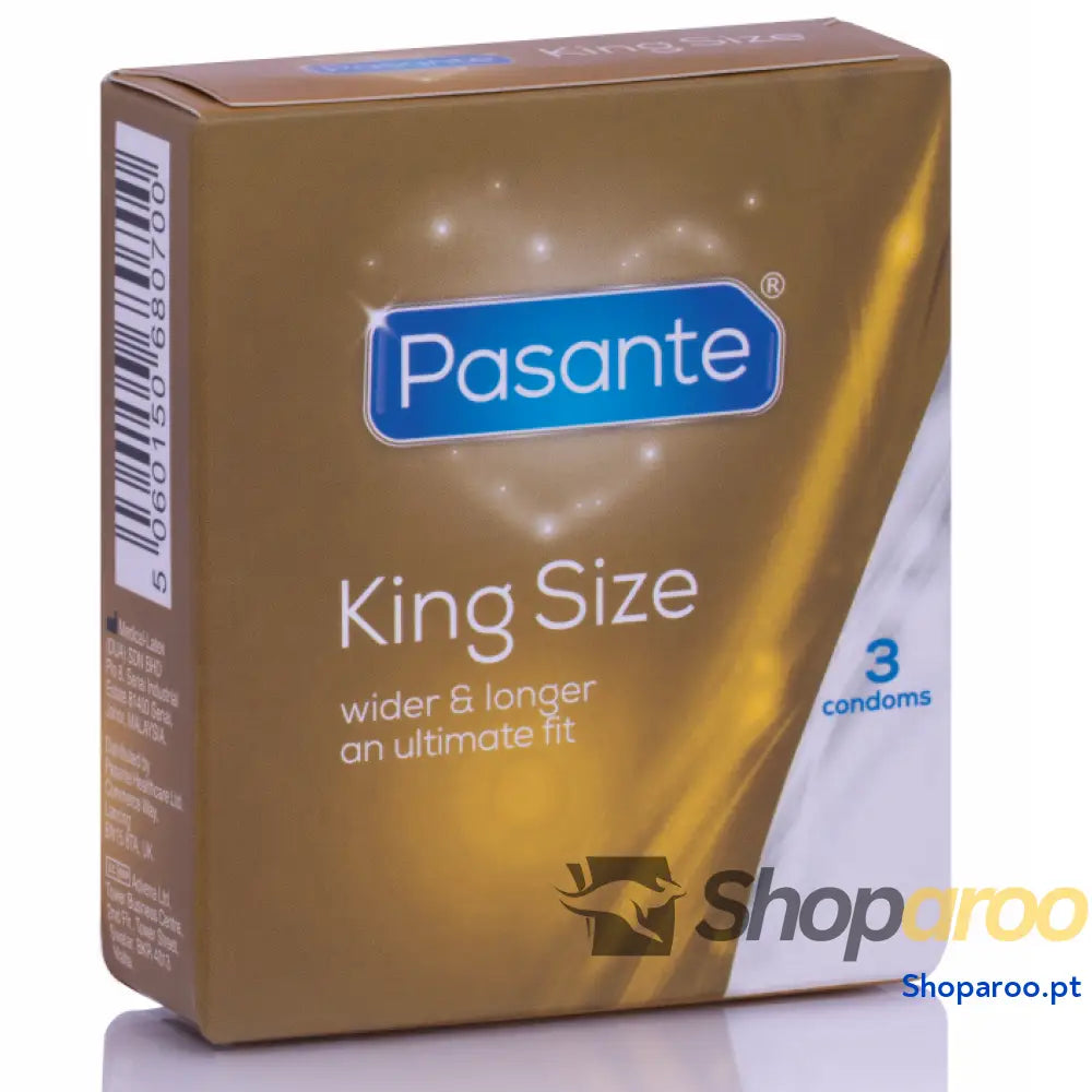 PASANTE PRESERVATIVOS KING SIZE 3 UNIDADES