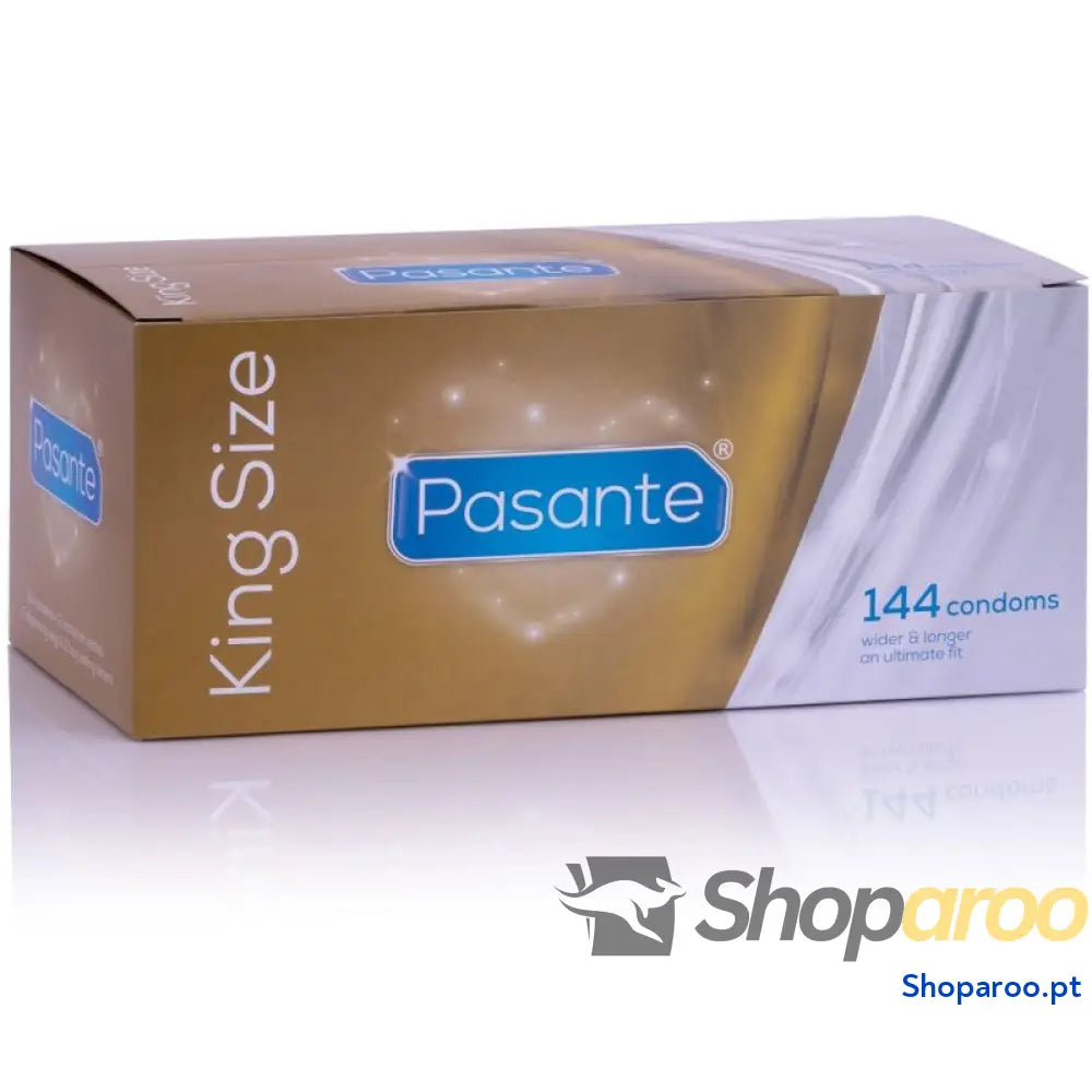 PASANTE PRESERVATIVOS KING SIZE CAIXA 144 UNIDADES