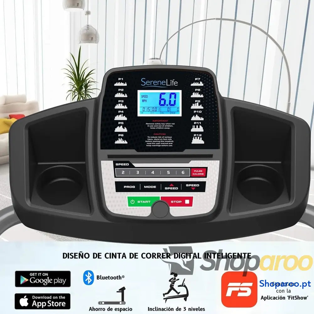Passadeira de Correr Escritorio Plegable De Andar Caminadora Electrica Compacta