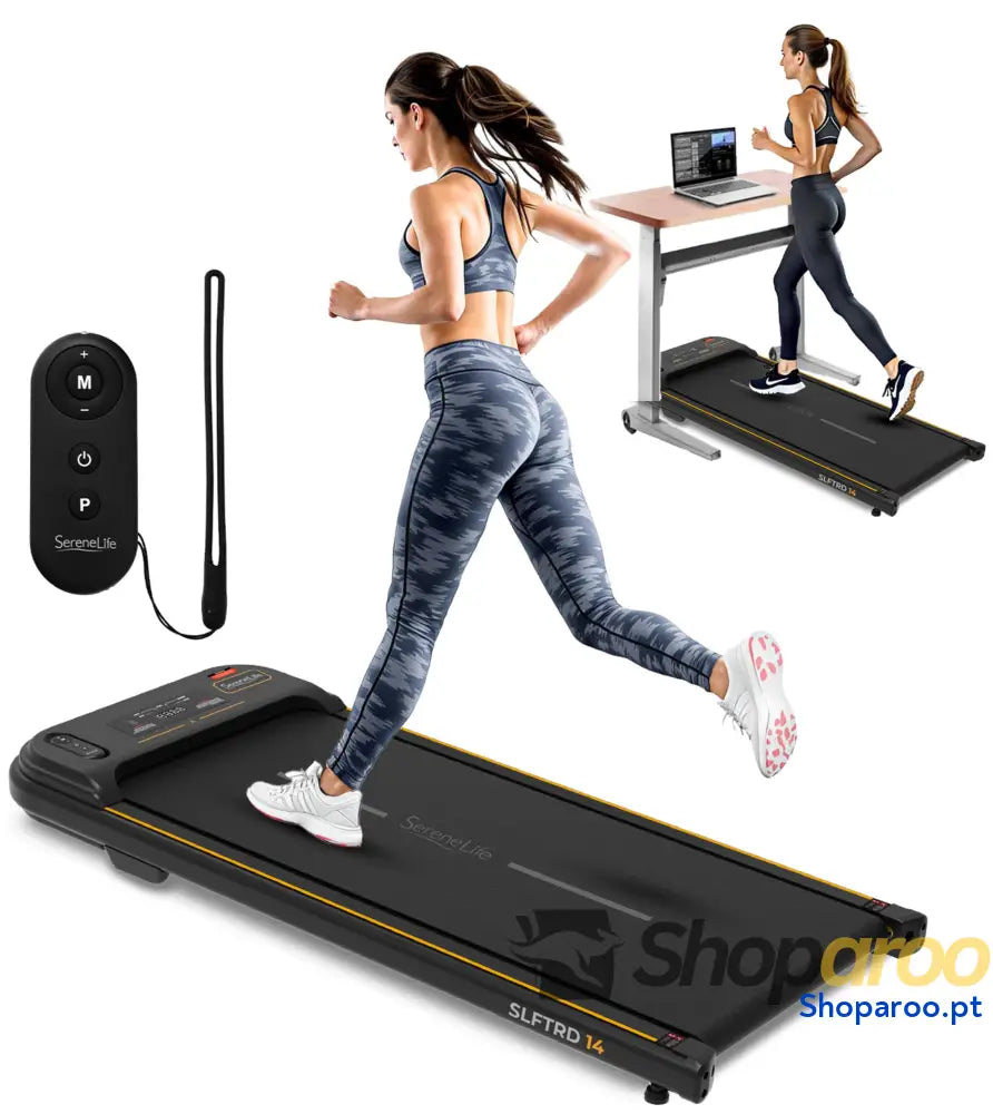 Passadeira de Correr Escritorio Plegable De Andar Caminadora Electrica Compacta
