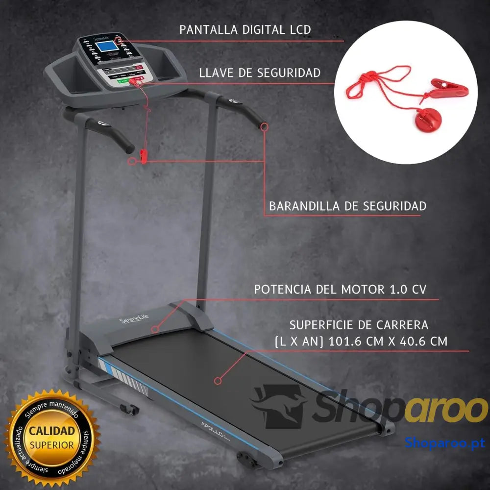 Passadeira de Correr Escritorio Plegable De Andar Caminadora Electrica Compacta