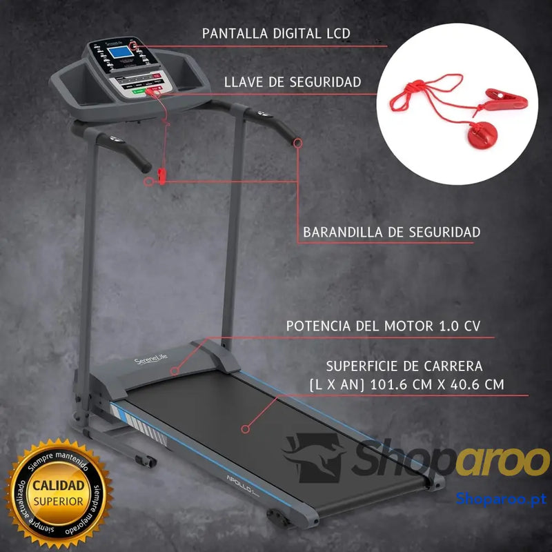Passadeira de Correr Escritorio Plegable De Andar Caminadora Electrica Compacta