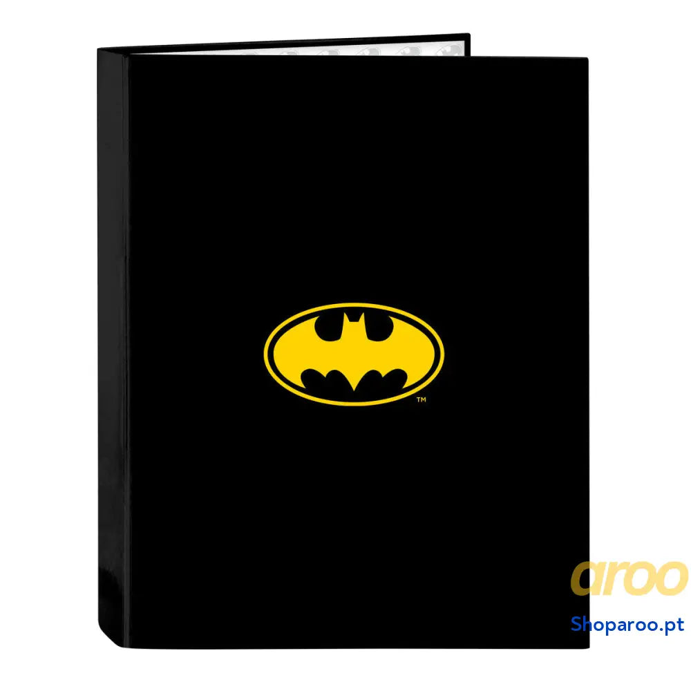 Pasta com argolas Batman Game over Preto A4 26.5 x 33 x 4 cm