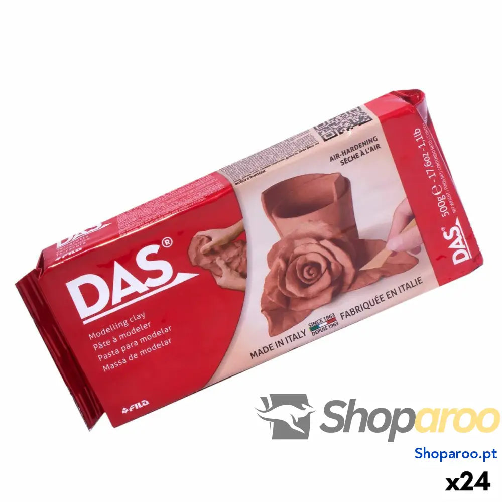 Pasta para modelar DAS Terracota 500 g
