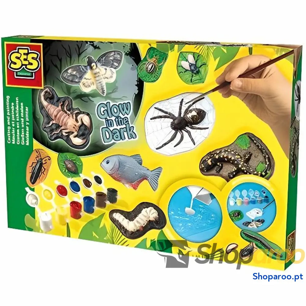 Pasta para modelar SES Creative Scary Animals