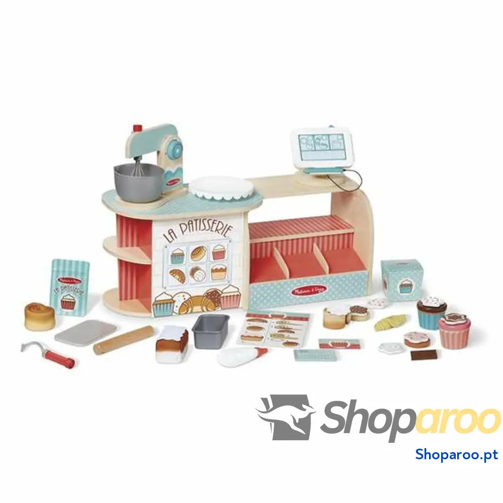 Pastelaria de brincar Melissa & Doug 39 Peças 59 x 24 x 24 cm