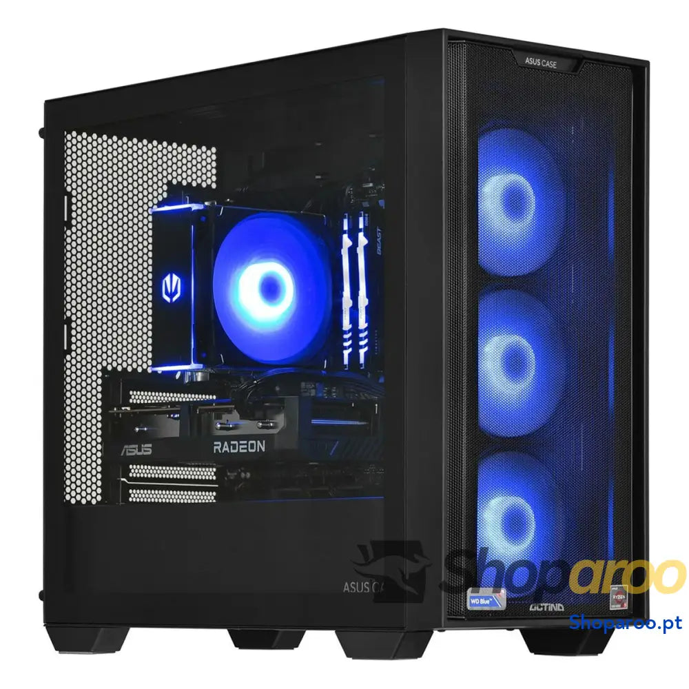 PC de Mesa Actina KOMAAAGIP1386 AMD Ryzen 5 3600 16 GB RAM 1 TB SSD AMD Radeon RX 6600
