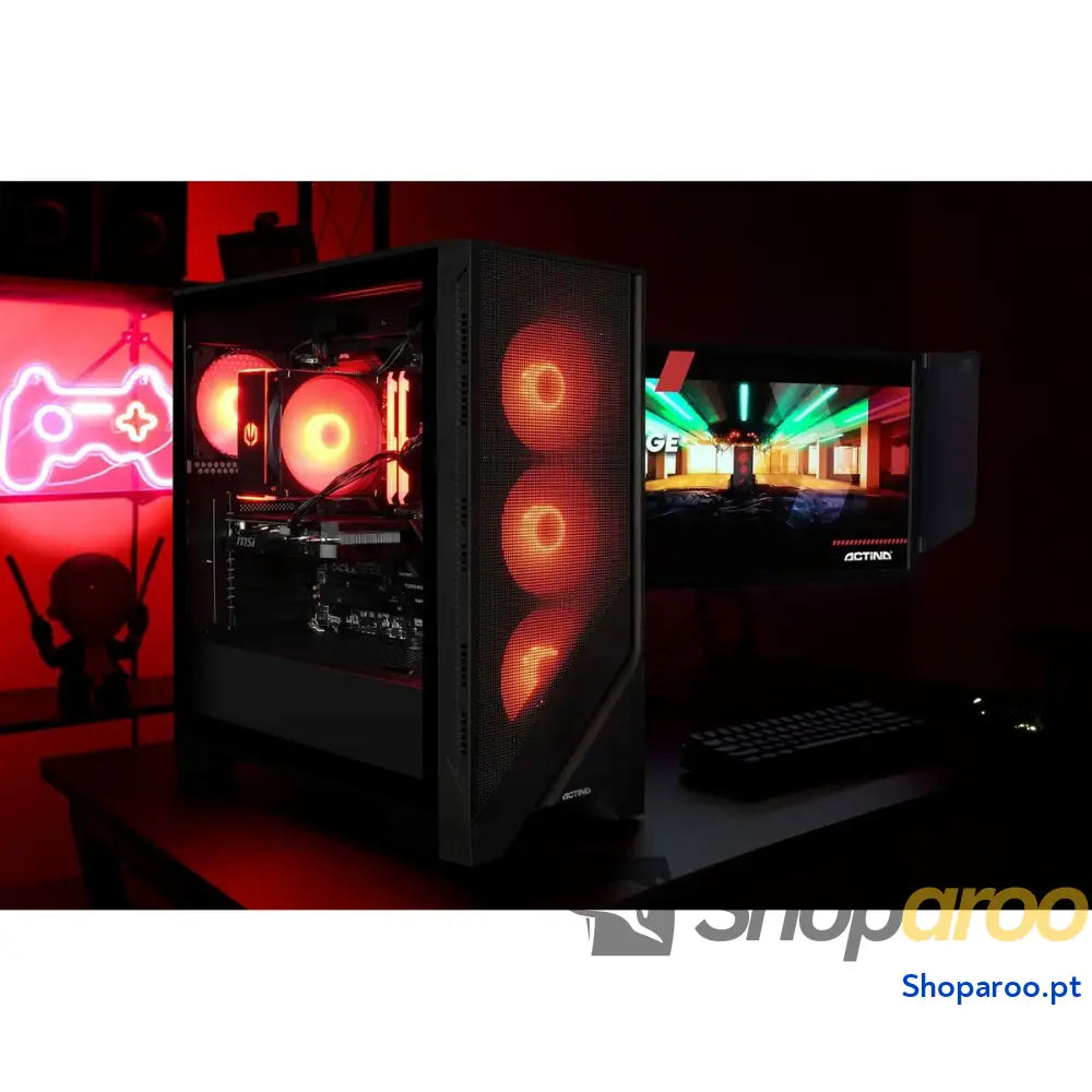 PC de Mesa Actina KOMACNGIP0092 AMD RYZEN™ 7 5700X3D 32 GB RAM 1 TB SSD NVIDIA GEFORCE RTX 4060 TI
