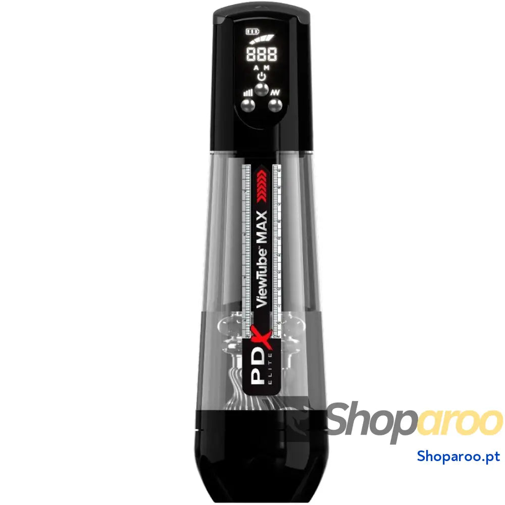 PDX ELITE - VIEWTUBE MAX VIEW MASTURNADOR AUTOMÁTICO COM SUCÇÃO TRANSPARENTE