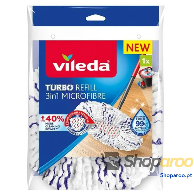 Peça Sobresselente de Esfregona Vileda 167749 (1 Unidade) 3 em 1