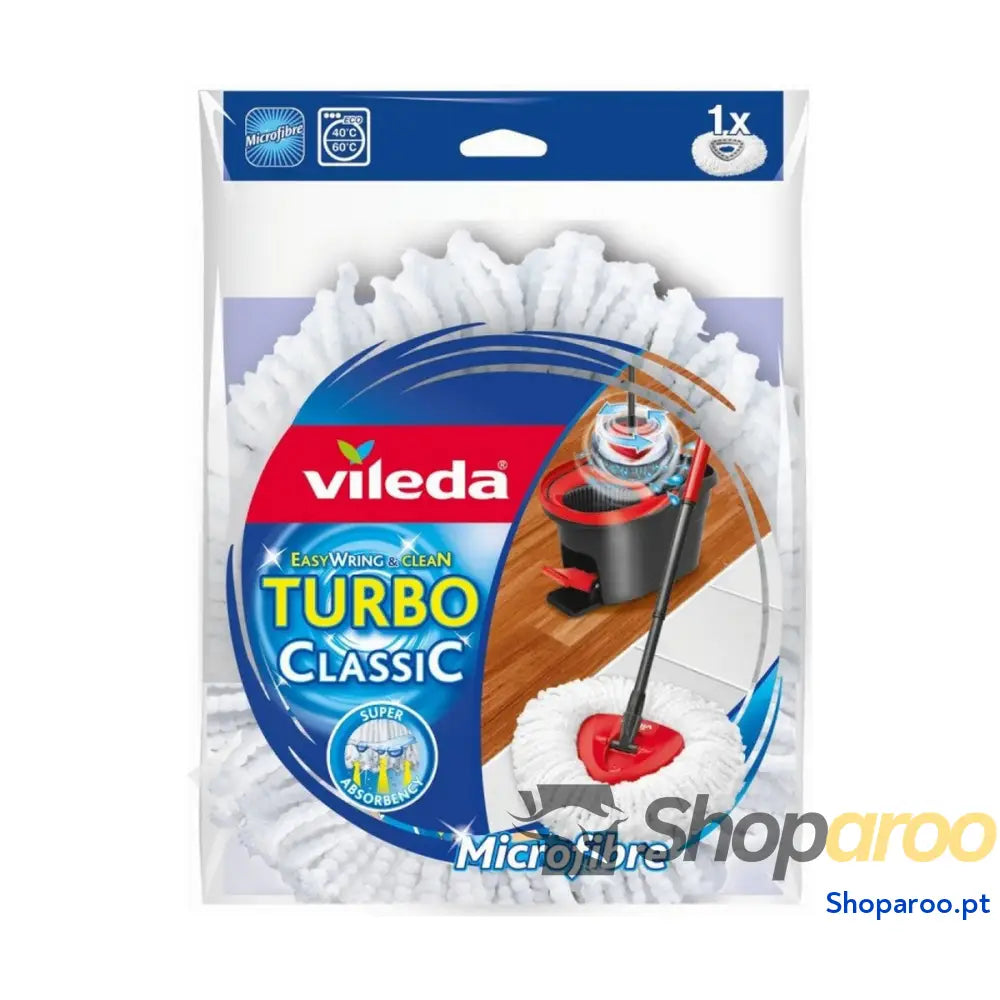 Peça Sobresselente de Esfregona Vileda TURBO ClassiC Microfibras