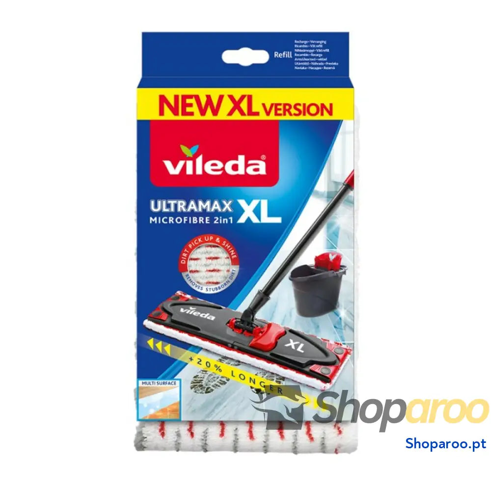 Peça Sobresselente de Esfregona Vileda UltraMax XL Microfibra (1 Unidade)